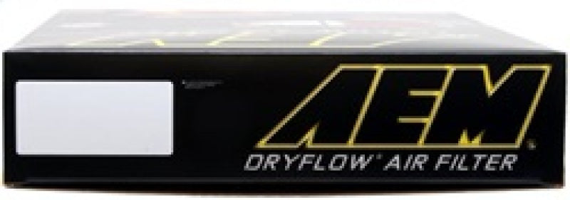 AEM DryFlow air filter for Silverado, Sierra, Avalanche, Tahoe, Yukon, 12.625-inch length, 10-inch width, 1.75-inch height, drop-in style