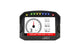 AEM CD-5LG Carbon Logging Digital Dash Display gauge with internal 10Hz GPS and antenna for vehicle data monitoring.