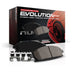 PowerStop Z23 Evolution Sport rear brake pads with hardware for Cadillac CTS 2004-2007, performance brake component.