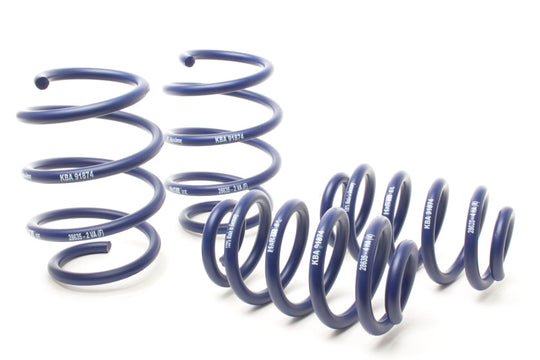 H&R sport lowering springs for BMW M235i xDrive Gran Coupe F74, includes EDC suspension adjustment in black finish
