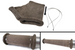 DEI Titanium 4-inch Knit Exhaust Sleeve wrapped around a car exhaust pipe, 24 inches long for high-temperature protection and insulation.
