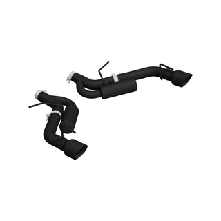 MBRP Chevy Camaro SS 16-19 axle back exhaust with dual rear exit and 4.5-inch black tips for non-NPP models