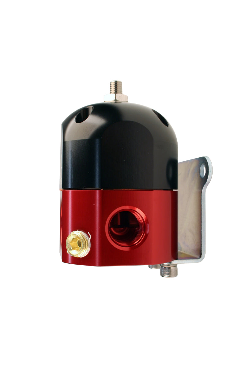 Aeromotive A1000 Carbureted Bypass Fuel Pressure Regulator with 2 ports, designed for precise fuel pressure control.