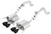 Borla axle-back exhaust system for 2014-2018 C7 Corvette Stingray with dual 2-inch outlets and 4.25-inch tips, polished stainless steel.
