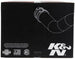 K&N Engineering black cold air intake kit for 2019 Chevrolet Silverado 1500 5.3L V8 engine with air filters and intake tubing.