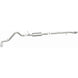 Magnaflow catback exhaust system for Chevy Silverado V8 5.3L, stainless steel, rear exit, single pipe, performance upgrade.