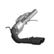 MBRP 09+ Chevrolet Silverado 1500 cat back exhaust system with dual outlet, 4-inch black tip, pre-axle design, and polished finish