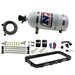 Nitrous Express Holley High Ram Plenum Nitrous Plate Kit with 10lb nitrous bottle for high-performance automotive applications.