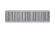 Vibrant vertical flow intercooler with 27-inch width, 6-inch height, and 4.5-inch thickness, showcasing its core and fin design