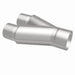 MagnaFlow Y pipe in aluminum, smooth trans Y-2.5/3 x 10 design, for automotive exhaust systems, shown in image.