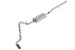 Borla 2019 Silverado/Sierra catback exhaust with black chrome tip, V8 5.3L engine, polished stainless steel, sleek design