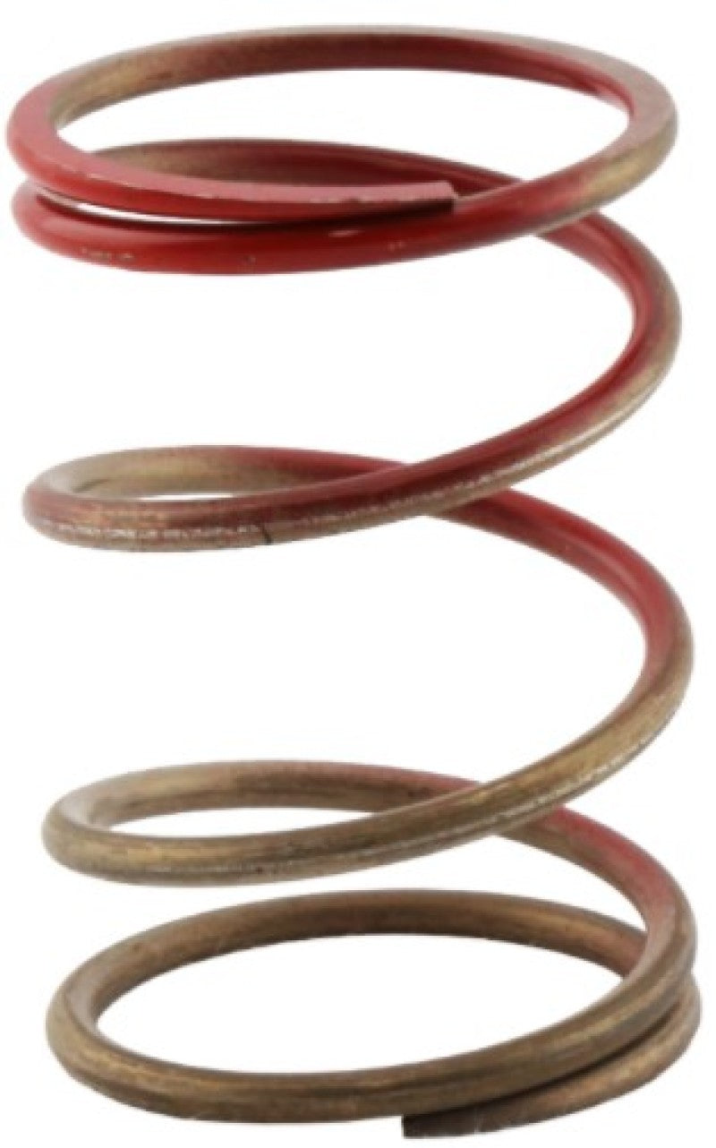 Turbosmart Gen-V WG38/40 wastegate spring with red outer coil and 14psi pressure, designed for turbocharger boost control.