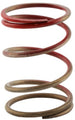 Turbosmart Gen-V WG38/40 wastegate spring with red outer coil and 14psi pressure, designed for turbocharger boost control.