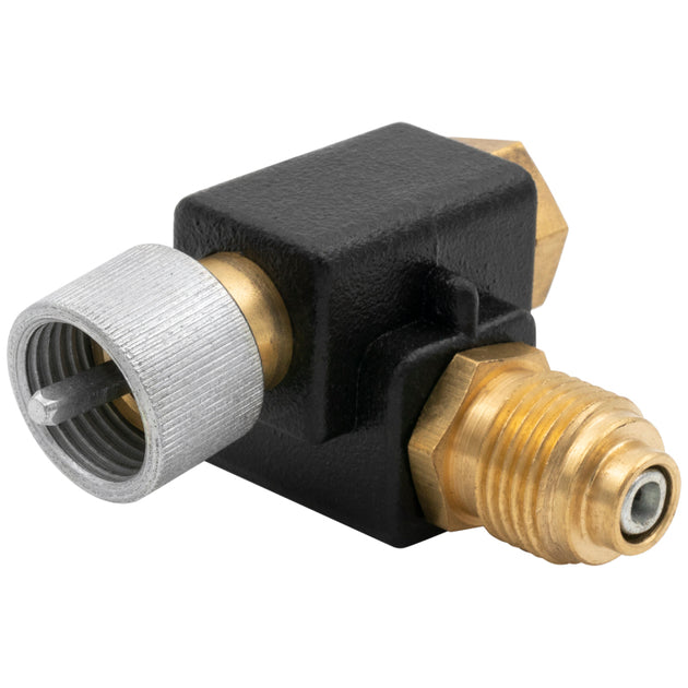 AutoMeter Autometer Performance Parts standard right angle adapter kit for gauges, featuring various fittings and accessories.