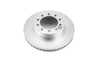 PowerStop Evolution Geomet coated front brake rotor for 2017 Ford F-450 Super Duty, OE Cryo-processed brake rotor.