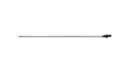 Vibrant replacement dipstick for medium oil catch can, showing the bright, durable plastic tool with measurement markings.