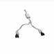 Magnaflow Catback Performance Exhaust System for 2021 GMC Yukon V8 6.2L Street Series, showing the shiny stainless steel pipes and muffler.