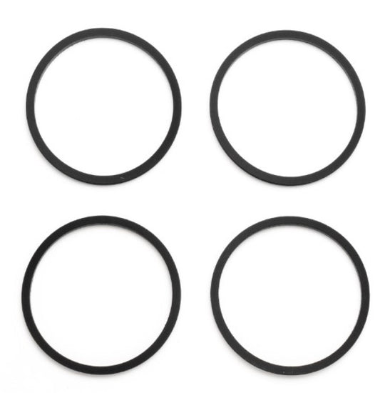Wilwood brake caliper rebuild kit with four 1.75-inch square seal O-rings for hydraulic brake systems.