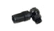 Vibrant Single -6AN x -6 ORB male banjo to hose end aluminum fitting for automotive or fluid connections.