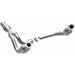 MagnaFlow direct fit catalytic converter for 2015 GMC Yukon XL V8 6.2L engine, shown installed in the vehicle's exhaust system