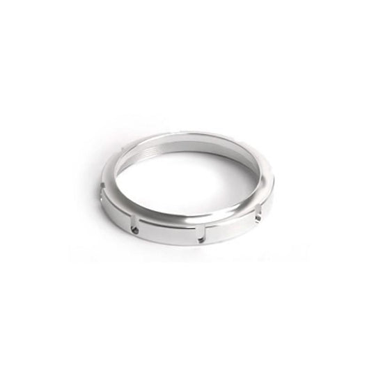 Turbosmart WG40 Locking Collar for wastegate accessories, showing the metal locking collar with branding details.