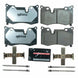 PowerStop performance rear brake pads with hardware for 2020 Chevrolet Corvette C8 Z26 Extreme Street Brake Pads set