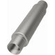 MagnaFlow Mag SS muffler with 3-inch inlet, 14x4x4-inch dimensions, stainless steel construction, designed for automotive exhaust systems.