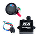 Nitrous Express Maximizer Solo Nitrous Progressive Controller with harness, module, and solenoid for automotive nitrous systems.