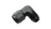 Vibrant -10AN female to male 90-degree swivel adapter fitting, high-performance automotive fitting with durable construction.