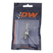 DeatschWerks 6AN ORB male to 6AN male flare fitting with O-ring, automotive fluid transfer fitting for high-performance applications.
