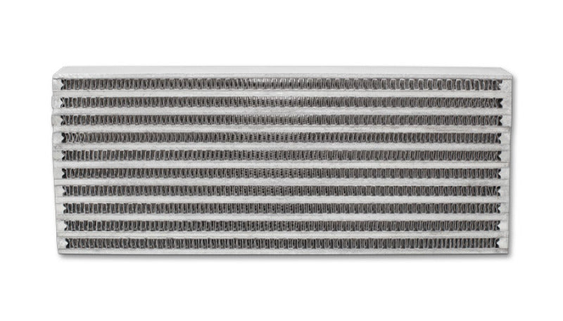 Vibrant universal oil cooler core with 4x10x1.25-inch aluminum design for optimal engine cooling and performance.