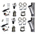 Granatelli 2.5-inch aluminized steel dual exhaust cutout with slip fit and band clamp, designed for automotive performance.