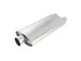 Borla 3-inch inlet dual 2.25-inch oval ProXS muffler with center and dual outlets, showcasing the sleek exhaust design.