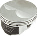 Wiseco Chevy LS Series forged piston set with -11cc R/Dome, 1.300x4.070 size, for 8-cylinder engine, shown with pistons and rings