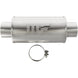 MagnaFlow muffler Mag DSL SS with 7x7x14 inch dimensions, 4-inch inlet and outlet, made of stainless steel for automotive exhaust.