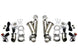 Granatelli 2.5-inch aluminized steel electronic dual exhaust cutout system with slip fit and band clamp for automotive performance.