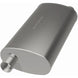 MagnaFlow Mag SS 5X8 14 3/3 O/O muffler showing a stainless steel automotive exhaust muffler with inlet and outlet pipes