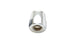 Vibrant silver -6AN hose end socket fitting, durable metal construction, designed for high-performance automotive and racing applications.