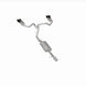 Magnaflow cat-back performance exhaust system for 2021 GMC Yukon V8 6.2L Street Series, showing the installed exhaust pipes and mufflers.
