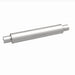MagnaFlow Mag SS muffler, 22x4x4 inches, 2.5 inch center/center inlet and outlet, stainless steel construction, automotive exhaust part