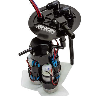 Snow Performance Chevrolet Camaro 6th Gen fuel hat with triple pump system for enhanced fuel delivery and performance.