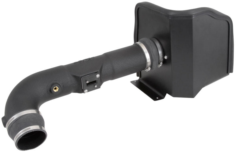 K&N Engineering cold air intake kit for Chevy/GMC 1500 V-8 5.3L and 6.2L engines, with air filter and intake tube visible.