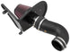 K&N Engineering Cold Air Intake for 2016 Chevy Camaro SS V8-6.2L engine, showing the high-performance intake system.