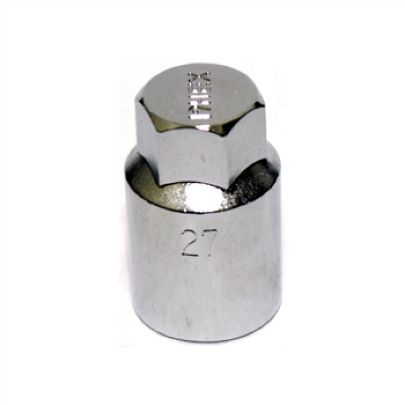 Rays Key Number 27 replacement key for L32 short type wheel accessory, showing a close-up of the metal key with brand markings.
