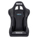 SPARCO Race Seat Grid QRT in black with lightweight design and racing harness openings, suitable for high-performance motorsport vehicles.
