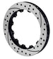 Wilwood SPC-37 LH black drilled 12.88-inch 2-piece brake rotor with 12 on 8.75-inch bolt pattern, automotive brake component