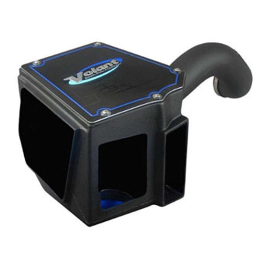 Volant cold air intake for Chevy Silverado, GMC Sierra, Tahoe, Yukon with 5.3L/6.0L/6.2L engines, oiled filter, installed in engine bay