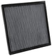 K&N cabin air filter for 2010-2015 Chevrolet Camaro V6 and SS V8 models, designed to improve interior air quality.