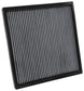 K&N cabin air filter for 2010-2015 Chevrolet Camaro V6 and SS V8 models, designed to improve interior air quality.