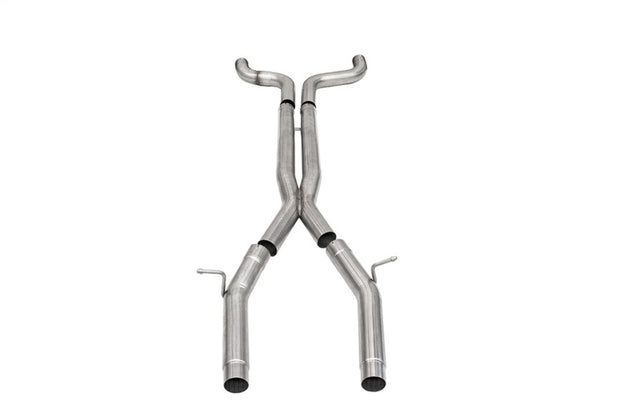 Corvette Corsa Performance X-Pipe for Chevrolet Camaro SS 6.2L V8 2016-2024, showing the stainless steel pipe with branding.